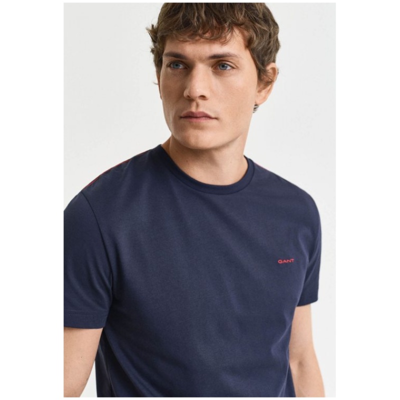 GANT T-Shirt με λογότυπο contrast